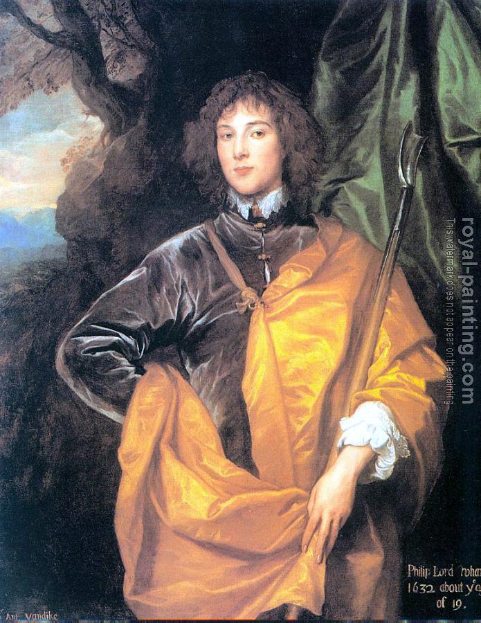 Anthony Van Dyck : Philip, Fourth Lord Wharton
